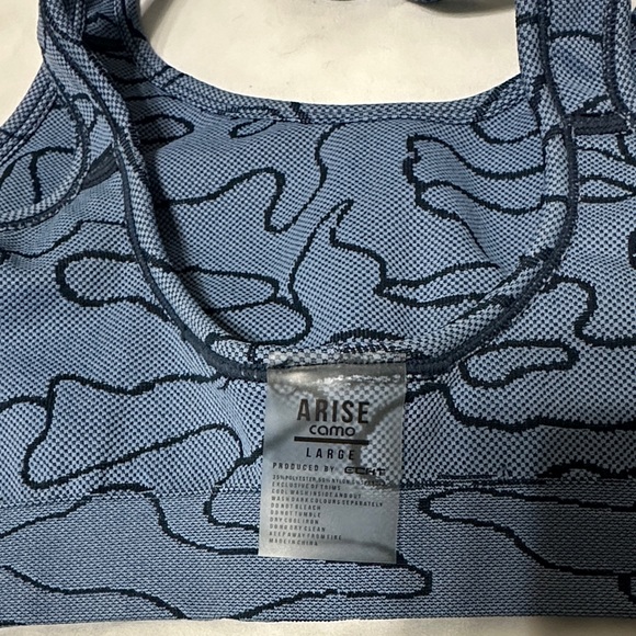 ECHT Blue Patterned Activewear Set - Picture 2 of 13